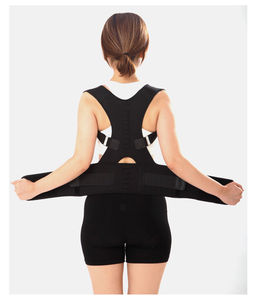 Soutien de la clavicule lombaire <span class=keywords><strong>correcteur</strong></span> vertébral épaule dos orthèse sangles de soutien réglable thérapie magnétique <span class=keywords><strong>correcteur</strong></span> de Posture - Product Image 3