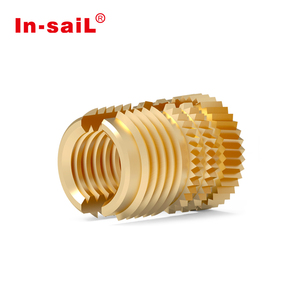 Inserts à expansion moletés et à ailettes inversées à haute résistance à l'extraction, écrou à insertion froid M6 pour <span class=keywords><strong>plastique</strong></span> ABS PP - Product Image 2