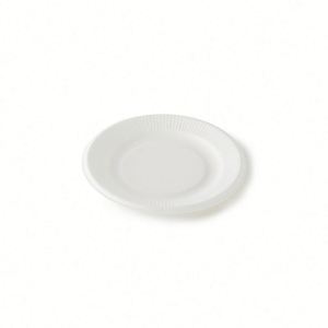 Conteneur alimentaire rond blanc en canne à sucre recyclé, biodégradable et compostable de haute qualité, assiette de 9 pouces - Product Image 4