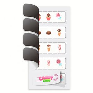 Billets à gratter personnalisés avec impression numérique, 5 fenêtres, pour jeux de hasard - Product Image 5
