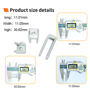 Terminal de PCB Base fija estañada de latón PCB Terminal de PIN largo Placa de circuito de alta corriente TLS4407 M4 Terminal de soldadura de PCB de 4 pines - Product Image 3