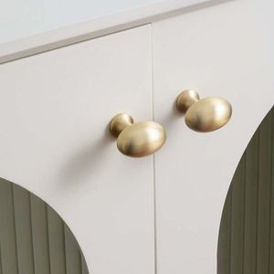 High Quality Luxury Style Home Cabinet Wardrobe Metal Egg Shape <strong>Drawer</strong> <strong>Small</strong> <strong>Knob</strong> - Product Image 1