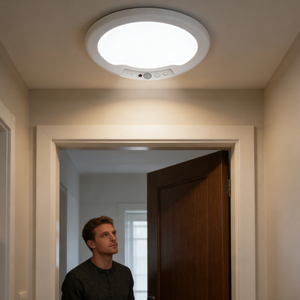 <span class=keywords><strong>Luz</strong></span> LED Recargable <span class=keywords><strong>con</strong></span> <span class=keywords><strong>Sensor</strong></span> PIR, Instalación Magnética, 3CCT, <span class=keywords><strong>Sensor</strong></span> <span class=keywords><strong>de</strong></span> <span class=keywords><strong>Movimiento</strong></span> Fotosensible, <span class=keywords><strong>Luz</strong></span> <span class=keywords><strong>de</strong></span> Techo para Balcón y Escalera - Product Image 4