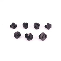 Kit de fixation de clips de câble automatique améliorant l'efficacité Retenue en nylon mixte et porte de pare-chocs à rivets en plastique pour voitures Clips de carrosserie à poussoir