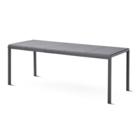 Table de négociation en plastique combinée, table de café de loisirs pour cour, table de thé étanche pour espace de repos extérieur