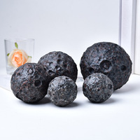 Vente en gros de sphère de Yooperlite Fengshui naturelle, boule de pierre brillante polie, cristal réactif UV de guérison, artisanat pour la décoration de la maison