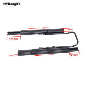 HWHongRV Rails de siège universels réglables pour camping-car, supports de montage pour sièges de voiture, sièges de fourgonnette, glissières de siège - Product Image 3