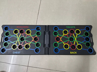 Portable Pliable Fitness Formation Taille Abdominale Pliable Abdomen Push up Rack Board Bar Set