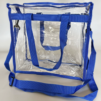 Sac à bandoulière transparent en PVC personnalisé
