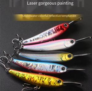 Aotuo Esche Artificiali Affondanti Tipo Pencil Minnow in Plastica ABS, 5.5cm 5.5g e 8.5cm 15g, per Pesca al Bass in Acqua Dolce - Product Image 4