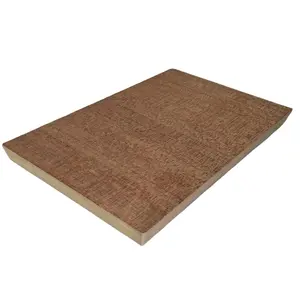 核桃单板中密度纤维板13毫米橡木贴面中密度纤维板2面冠切a/b级松木贴面中密度纤维板