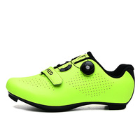 Chaussures de cyclisme sur route avec crampons, unisexes, pour vélo électrique, ajustement parfait, respirantes, pour le printemps, l'été, l'automne et l'hiver