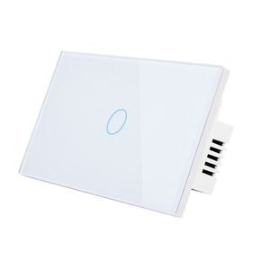 X329 Best-selling Doodle Tuya US Standard 120-Type WIFI <b>Smart</b> Touch Single-Live/Neutral Wall Switch with Voice Control - Product Image 3