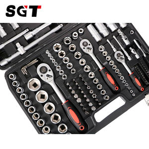 Ensemble d'outils à douilles 171 avec cliquets dans un étui en plastique, ensemble polyvalent de 171 pièces adapté à tout <span class=keywords><strong>atelier</strong></span> ou <span class=keywords><strong>garage</strong></span> - Product Image 5