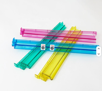 Lot de 4 repose-pièces de mahjong américain en acrylique avec poussoirs intégrés, assemblage facile, modèles 202511070153, fabriqué en Chine