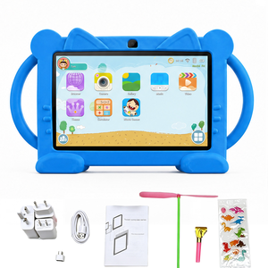Blue Kids <b>Tablet</b> PC <b>7</b> Inch Android 15 Wi-Fi Drop Resistance Pink Case With Parental Control System Accessories For Children Use - Product Image 2