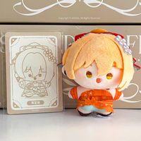 Meilleures ventes Officiel 10 pièces/ensemble Genshin Impact Série Réception de la Fête Scintillante Boîte mystère Mini poupées en peluche version Q Breloques de sac