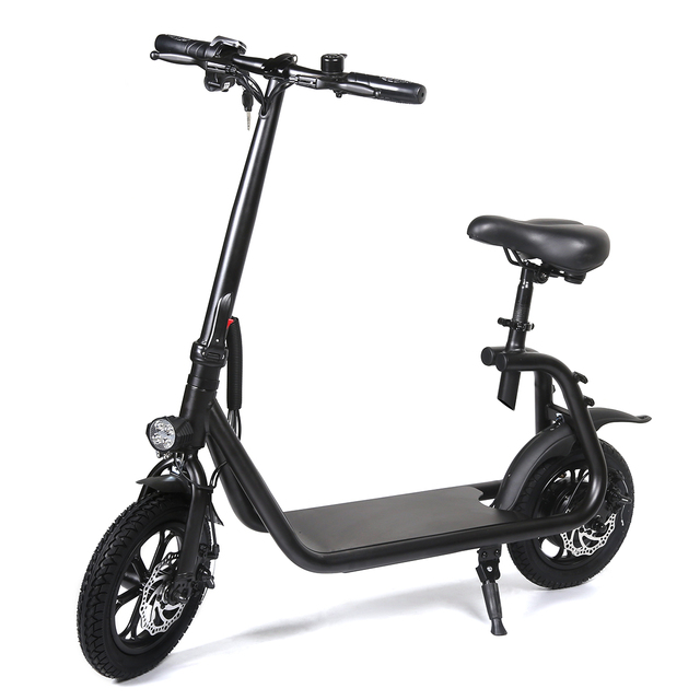 Tourwheel C1 Brushless 12Ah 350W Dual Motor Aluminum Alloy Frame Electronic Adult Electric Scooter LCD Display 40-60km Range