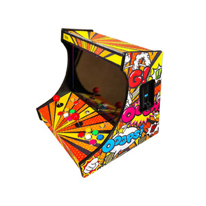 Macchina Arcade Bartop per 2 Giocatori con 26800 Giochi e Sistema a Monete, Schermo da 19 Pollici, Retrocade Bartop, Macchina Arcade Multigioco - Product Image 1