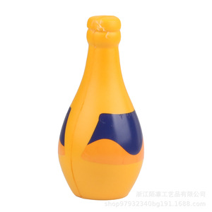 Juguete Antiestrés de Espuma de Poliuretano con Forma de Botella de Jugo de Naranja, Decoración de Escritorio, Regalo para Niños de 8 a 13 Años, Unisex - Product Image 4