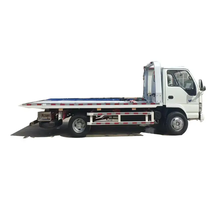 4 tonnellate Isuzu Wrecker camion di rimorchio piattaforma pianale di recupero di salvataggio su strada per la vendita