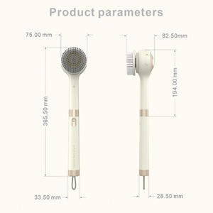 Detachable Multi-functional Electric Massage Hine Rub <b>Back</b> Cleaning Bath <b>Brush</b> - Product Image 2