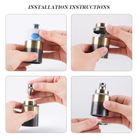 Rétro Vintage Style E27/E26 Luminaire Suspendu Adaptateurs En Laiton et Bases avec Vis Ampoule Douille Cuivre Support De Lampe