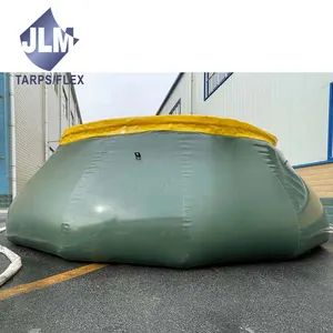 Jinlong 50000 litre water storage bladder tank onion fire water tank