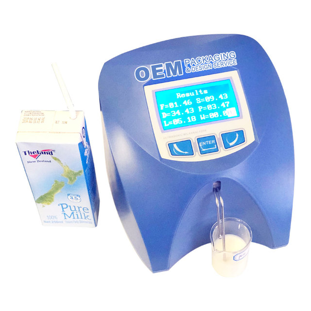 BT-FA Portable Ultrasonic Milk Analyzer Machine Raw Cow and Goat Milk Composition Tester with OEM Support