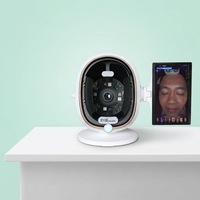 Analyseur de Peau 3D 2026 08 pour Détection des Points Noirs et des Pores en Profondeur, Scanner Facial US EU WiFi 8 Spectres, Machine d'Analyse Faciale IA 13,3 pouces