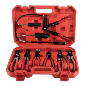 YIZHE 9 pièces Outils de réparation automobile Pinces de serrage flexibles pour tuyaux Pinces de serrage pour tuyaux Outils de serrage pour tuyaux - Product Image 1