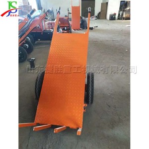 Chariot de transport de briques creuses à plateau, haute efficacité, écologique, le plus vendu, pour la manutention en cour, Électrique Écologique - Product Image 2