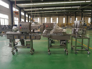 Ligne de production automatique de galettes de poisson, de viande, de hamburgers, de nuggets de poulet, machine à former des hamburgers - Product Image 6