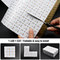 Panel LED RGB RGBW RGBCCT de Mármol Cortable, Lámina LED Flexible CCT Blanco Cálido, CRI90 95, Alta Calidad