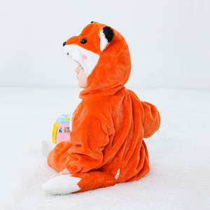 TONWHAR per bambini costume <span class=keywords><strong>di</strong></span> halloween vestito a forma <span class=keywords><strong>di</strong></span> volpe costumi per bambini un pezzo tuta - Product Image 3