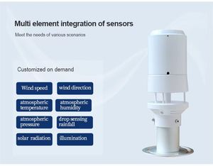 Anémomètre numérique de mesure OEM, agricole, automatique, RS485, capteur de vitesse et de direction du vent à ultrasons, stations météorologiques, IP65 - Product Image 5