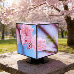 Écran LED <span class=keywords><strong>Cube</strong></span> <span class=keywords><strong>Rubik</strong></span> de haute luminosité, vente en gros, vente chaude, HD 500x500mm, écran LED <span class=keywords><strong>Cube</strong></span> P2.5 - Product Image 1