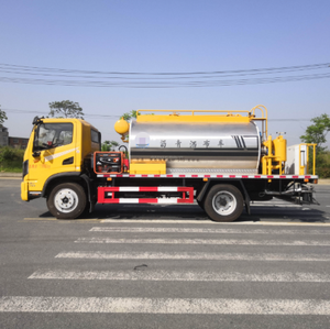 Dongfeng Pequeño Pulverizador de betún calentado | Camión sellador de chips y esparcidor de <span class=keywords><strong>asfalto</strong></span> para construcción de reparación de baches de carretera - Product Image 3