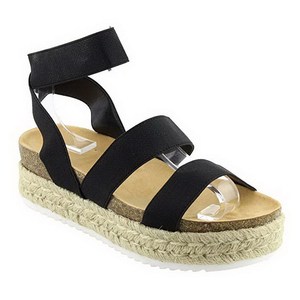 <span class=keywords><strong>Espadrillas</strong></span> elastiche della piattaforma dei sandali con spalline delle donne di alta qualità all'ingrosso - Product Image 2