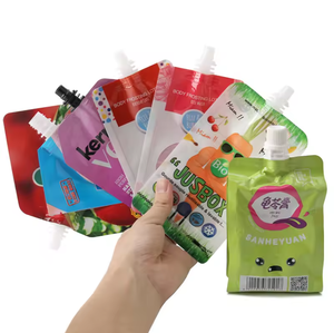 Bolsa de bebidas de jugo de pie de grado alimenticio bolsa de bebida desechable de 1 galón con Spiget - Product Image 5