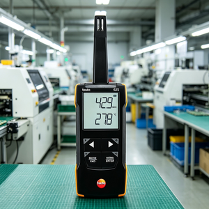 Medidor de Temperatura y Humedad Portátil Testo625 con Sensor Capacitivo de Alta Precisión, Compatible con Lectura de Punto de Rocío y Temperatura de Bulbo Húmedo - Product Image 6
