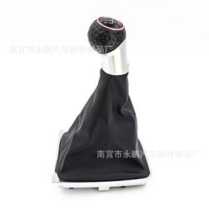 Vw Car Gear <b>Knob</b> Leather Ergonomic <b>Shift</b> <b>Knob</b> For Golf 4 Bora Gti - Product Image 3