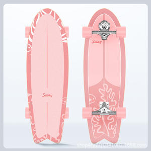 สเก็ตบอร์ด Sway On My Way รุ่น Pintail ป้องกันการลื่นไถล สำหรับผู้ใหญ่ ดีไซน์ทันสมัย Q 1 ผลิตในจีน - Product Image 4