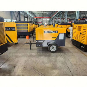 Compresor de Aire de Tornillo Portátil con Bomba de Salida de 3 Válvulas, Motor Lubricado de 50HP, 177CFM, NUEVO CSH175A, 8 Bar, Venta al por Mayor - Product Image 4