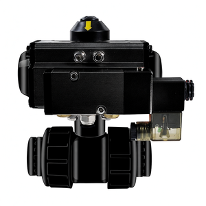 Actionneur pneumatique COVNA à retour par ressort, double union, résistant à la corrosion, avec vanne à bille en PP, pour compresseur d'air de 2 pouces, avec délai de 90 jours - Product Image 4