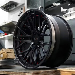 ล้อรถยนต์นั่งส่วนบุคคลแบบฟอร์จ T6061 ขนาด 17-22 นิ้ว สีบรอนซ์ คาร์บอนไฟเบอร์ อลูมิเนียม  แบบกำหนดเอง 5*112 5*114.3 5*120 - Product Image 3