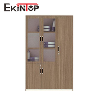Shintop — etui à livres en verre moderne antique, bibliothèque de maison en bois, meubles de rangement pour bureau, 1 pièce