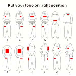 Sudaderas con Capucha Personalizadas para Hombre, 400, 420, 500 g/m², Talla Grande, Lisas, para Gimnasio, Color Negro, Algodón Grueso - Product Image 4