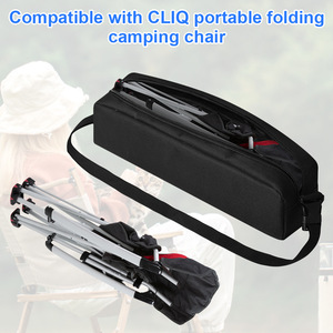 Portable Camping Chair Carry Bag With Adjustable Shoulder Strap Storage Case For Outdoor Use - Product Image 3