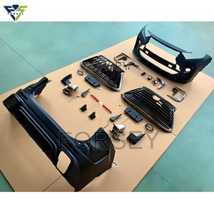 Kits de Carrocería para RAV4 2009 2010 2011 2012, Actualización a Lexus LX570, Kit de Carrocería, Parachoques Delantero y Trasero - Product Image 5